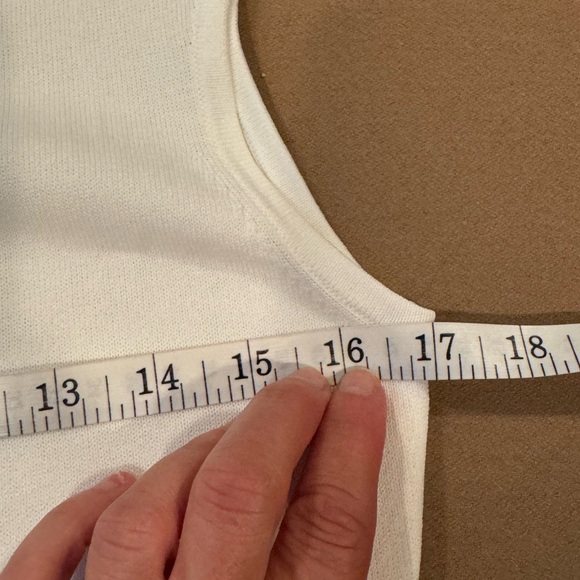 Calvin Klein White Knit Dress - size small - Picture 9 of 11